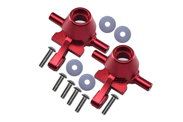 Tamiya TT-02 Aluminum Front Knuckle Arm - 1Pr Red