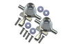 Tamiya TT-02 Aluminum Front Knuckle Arm - 1Pr Silver