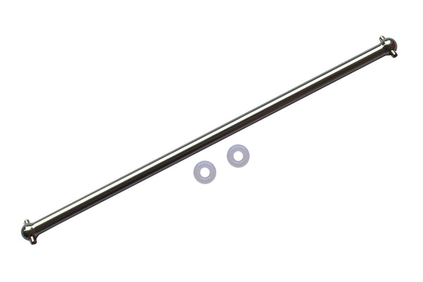 Tamiya TT-02 Aluminum Main Shaft - 1Pc Gray Silver