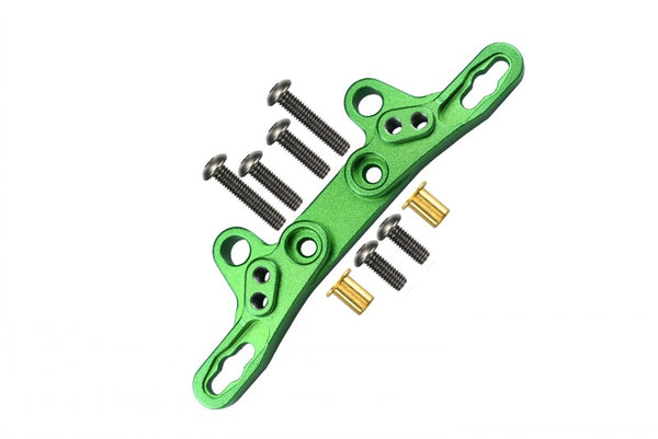 Tamiya TT-02 Aluminum Front/Rear Damper Plate - 1Pc Green