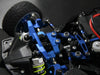 Tamiya TT-02 Aluminum Front/Rear Damper Plate - 1Pc Black