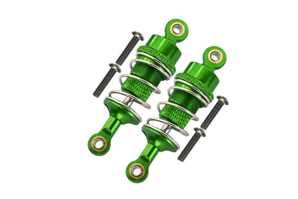 Tamiya TT-02 Aluminum Front/Rear Adjustable Aluminum Ball Top 53mm Damper - 1Pr Green