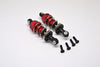 Tamiya TT-02 Aluminum Front/Rear Adjustable Plastic Ball Top 53mm Damper - 1Pr Red
