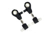 Tamiya TT-02 Aluminum Front Adjustable Upper Arm - 1Pr Black