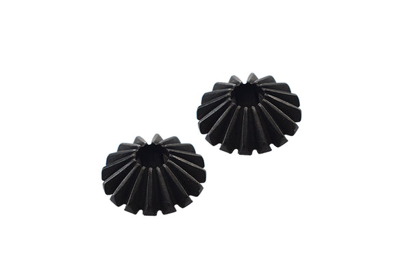 Tamiya TT-02 & TT-02B Steel Large Bevel Gear - 2Pcs Black