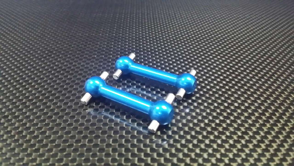 Tamiya TT-01 & TT-02 Aluminum Front/Rear Dog Bone (31mm) - 1 Pr Blue