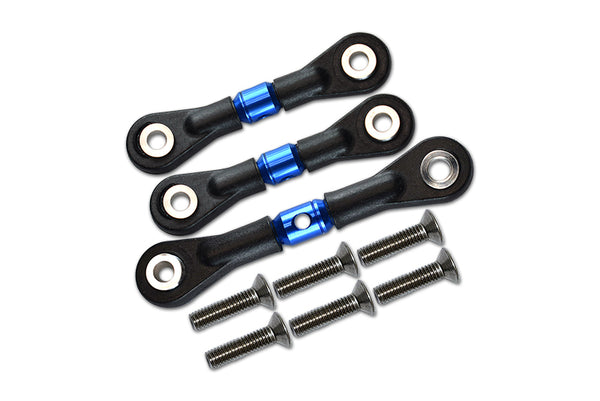 Tamiya TT-02 Aluminum Steering Tie Rod - 1 Set Blue