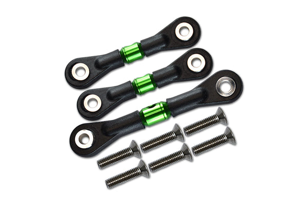 Tamiya TT-02 Aluminum Steering Tie Rod - 1 Set Green