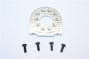 Tamiya TT-02B & TT-02 Aluminum Adjustable Motor Mount (For 16T-25T) - 1Pc Silver