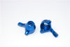 Tamiya TT02B & DF-02 Aluminum Front Knuckle Arm - 1Pr Blue