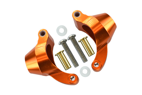 Tamiya TT02B & DF-02 Aluminum Rear Knuckle Arm - 1Pr Orange