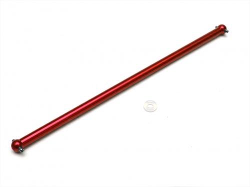 Tamiya TT02B / TT02 Aluminum Main Shaft - 1Pc Red