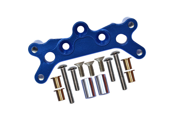 Tamiya TT02B Aluminum Front Damper Plate - 1Pc Blue