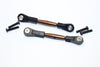 Tamiya TT02B Spring Steel Steering Tie Rod With Plastic Ends - 1Pr 