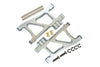 Tamiya TT02B Aluminum Front Lower Arm - 1Pr Silver