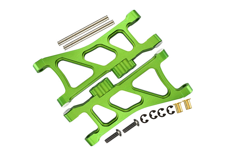 Tamiya TT02B Aluminum Rear Lower Arm - 1Pr Green