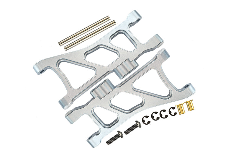 Tamiya TT02B Aluminum Rear Lower Arm - 1Pr Silver