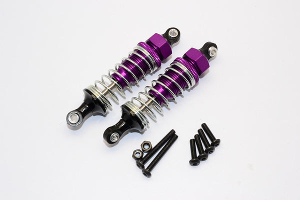 Tamiya TT02B Aluminum Front Adjustable Spring Damper (70mm) - 1Pr Set Purple