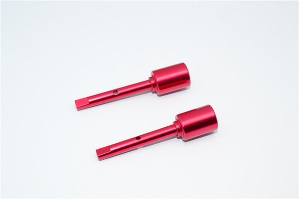 Tamiya TT02B & TT02 Aluminum Middle Shaft Joint - 1Pr Red