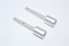 Tamiya TT02B & TT02 Aluminum Middle Shaft Joint - 1Pr Silver