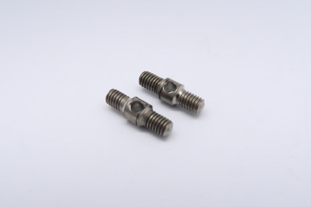 Titanium Cylinderical Turn Buckles 5mm Long Axle With 4mm Long M3 Thread - 1Pr