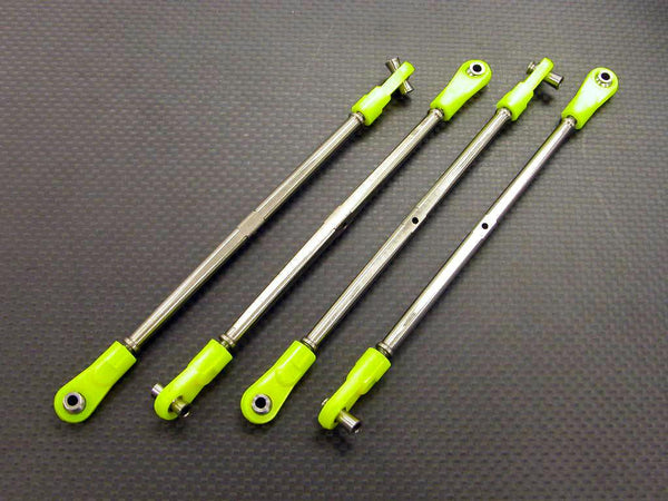 Traxxas Revo, Revo 3.3, E-Revo Titanium Completed Tie Rod Set With Ball Links - 2Prs Set (For Steering) Yellow
