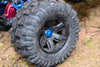 Aluminum Wheel Locker For Traxxas 1:5 X Maxx 6S / X Maxx 8S / XRT 8S Monster Truck Upgrades - 4Pc Set Orange