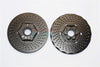 Traxxas X-Maxx 4X4 Aluminum Front Wheel Hex Claw +3mm With Brake Disk - 2Pcs? Black