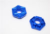 Traxxas X-Maxx 4X4 Aluminum Wheel Hex Claw (+1mm) - 2Pcs Blue