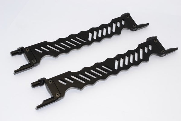 Traxxas X-Maxx 4X4 Aluminum Battery Holder - 1Pr Set Black