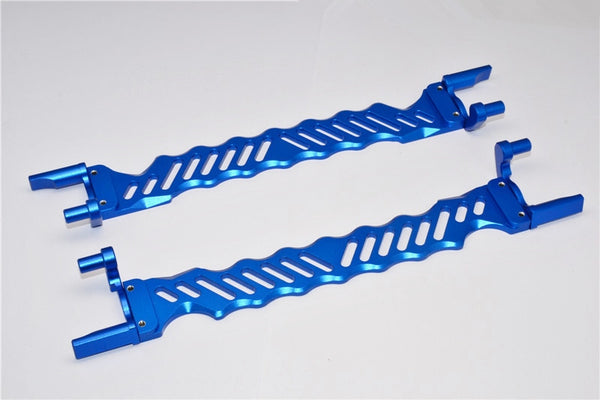 Traxxas X-Maxx 4X4 Aluminum Battery Holder - 1Pr Set Blue