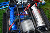 Traxxas X-Maxx 4X4 Aluminum Battery Holder - 1Pr Set Blue