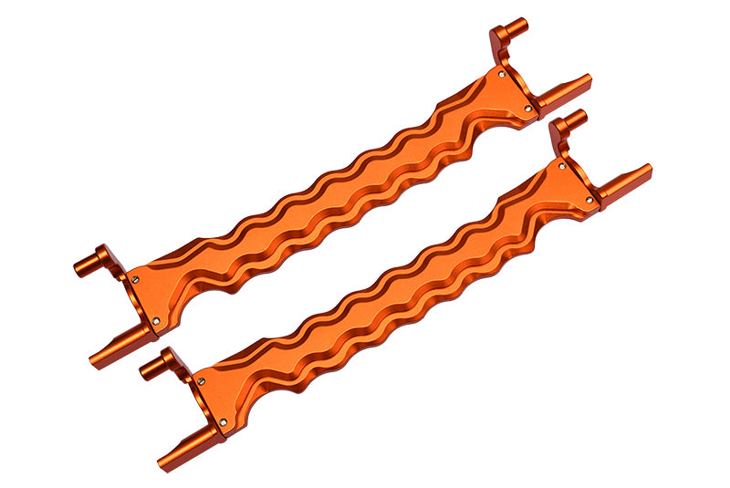 Traxxas X-Maxx 4X4 Aluminum Battery Holder - 1Pr Set Orange