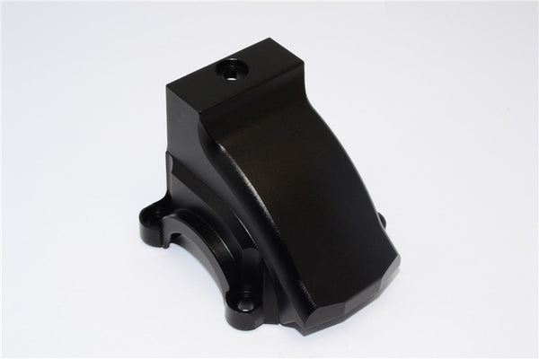 Aluminum Front Or Rear Gearbox Cover For Traxxas 1:5 X Maxx 6S / X Maxx 8S / XRT 8S Monster Truck Upgrades - 1Pc Black