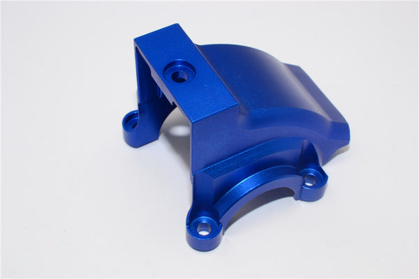 Aluminum Front Or Rear Gearbox Cover For Traxxas 1:5 X Maxx 6S / X Maxx 8S / XRT 8S Monster Truck Upgrades - 1Pc Blue