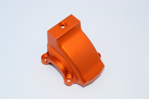 Aluminum Front Or Rear Gearbox Cover For Traxxas 1:5 X Maxx 6S / X Maxx 8S / XRT 8S Monster Truck Upgrades - 1Pc Orange