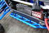 Aluminum Side Trail For Traxxas 1:5 X Maxx 6S / X Maxx 8S / XRT 8S Monster Truck Upgrades - 2Pc Set Silver