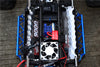 Aluminum Side Trail For Traxxas 1:5 X Maxx 6S / X Maxx 8S / XRT 8S Monster Truck Upgrades - 2Pc Set Silver