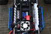 Aluminum Side Trail For Traxxas 1:5 X Maxx 6S / X Maxx 8S / XRT 8S Monster Truck Upgrades - 2Pc Set Blue