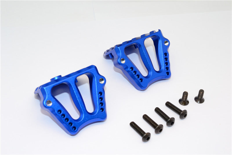 Aluminum Motor Heatsink Mount For Traxxas 1:5 X Maxx 6S / X Maxx 8S / XRT 8S Monster Truck Upgrades - 1 Set Blue