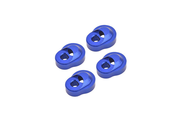 Aluminum 7075 Suspension Pin Retainer For Traxxas 1:5 X Maxx 6S / X Maxx 8S / XRT 8S Monster Truck Upgrades - Blue