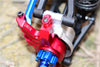 Aluminum Front Knuckle Arms With Collars For Traxxas 1:5 X Maxx 6S / X Maxx 8S Monster Truck Upgrades - Red