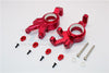 Traxxas X-Maxx 4X4 Aluminum Front Knuckle Arms With Collars - 1Pr Set Red