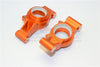 Traxxas X-Maxx 4X4 Aluminum Rear Knuckle Arms With Collars - 1Pr Set Orange