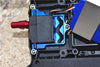 Traxxas X Maxx 4X4 Aluminum Servo Mount + Stainless Steel Tie Rod + 25T Aluminum Servo Horn (For X Maxx 6S / 8S) - 16Pc Set Blue
