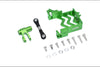 Traxxas X Maxx 4X4 Aluminum Servo Mount + Stainless Steel Tie Rod + 25T Aluminum Servo Horn (For X Maxx 6S / 8S) - 16Pc Set Green