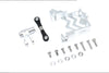 Traxxas X Maxx 4X4 Aluminum Servo Mount + Stainless Steel Tie Rod + 25T Aluminum Servo Horn (For X Maxx 6S / 8S) - 16Pc Set Silver
