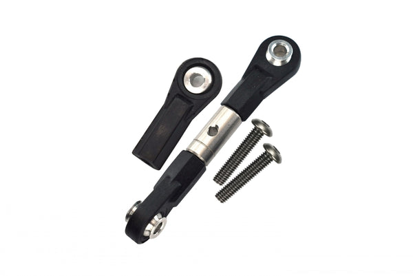 Traxxas X-Maxx 4X4 Stainless Steel Servo Tie Rod - 4Pc Set