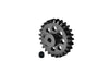 40Cr Steel Motor Gear 25T For 1:5 Traxxas X Maxx 6S / X Maxx 8S / XRT 8S Monster Truck Upgrades - Black
