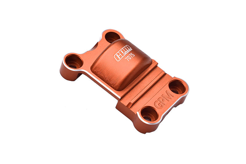 Aluminium 7075-T6 Rear Gear Cover For 1:5 Traxxas X Maxx 6S / X Maxx 8S / XRT 8S Monster Truck Upgrades - Orange